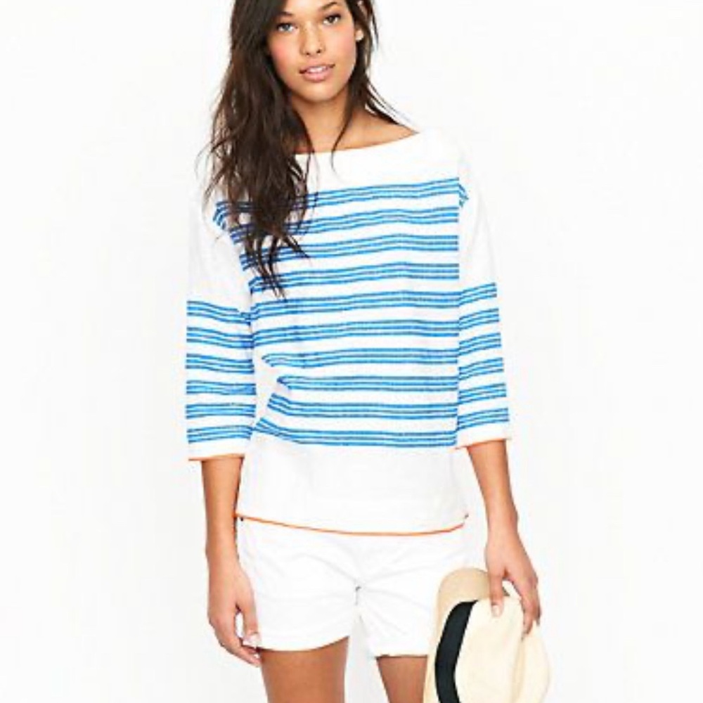 lemlem x J Crew Elsa Stripped Shirt - Size Small